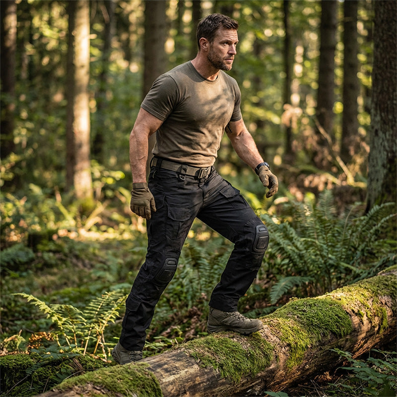 Pantalon militar con protecciones